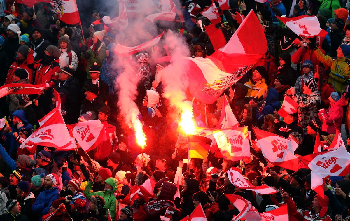 Navijači skoki novoletna turneja Innsbruck | Navijači se vračajo na novoletno turnejo. | Foto Getty Images