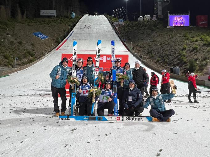 Slovenska reprezentanca v skokih | Foto: Smučarska zveza Slovenije