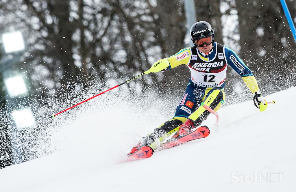 Slijeme moški slalom 2018