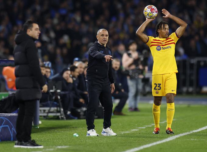 Francesco Calzona je prvič po prevzemu vodil Napoli. | Foto: Reuters