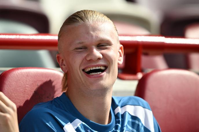 Erling Haaland | Se bo Erlingu Brautu Haalandu smejalo tudi v soboto zvečer v Turčiji? | Foto Reuters