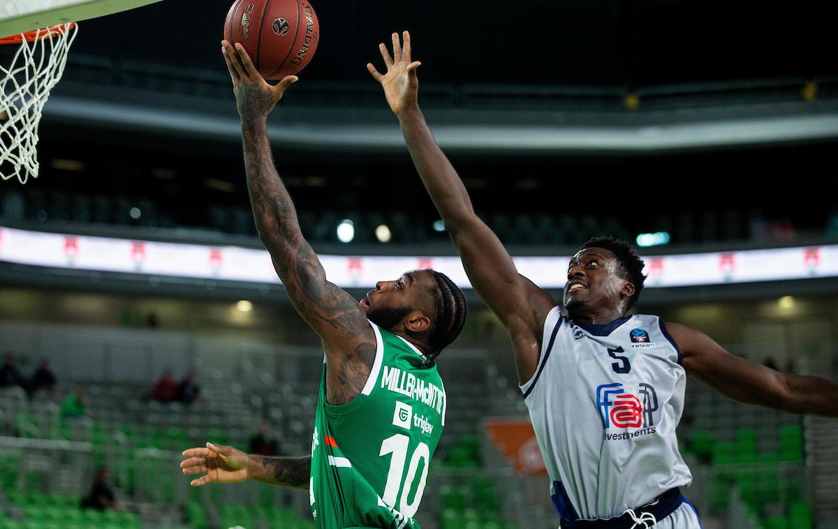 Cedevita Olimpija - Brescia | Cedevita Olimpija ostaja v igri za preboj v drugi del EuroCupa. | Foto Vid Ponikvar