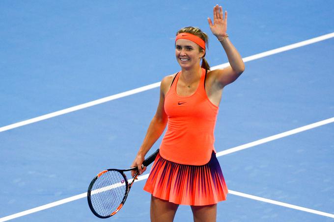 Elina Svitolina se bo za finale turnirja v Moskvi pomerila s prvo nosilko Svetlano Kuznjecovo. | Foto: Reuters