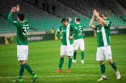 Veliko slavje v Stožicah: Olimpija s petardo razbila Velenjčane