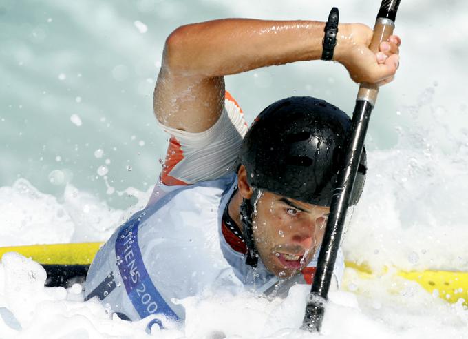 Na olimpijski progi v Atenah je bila voda v strugi slana, kar je precej nenavadno. | Foto: Reuters