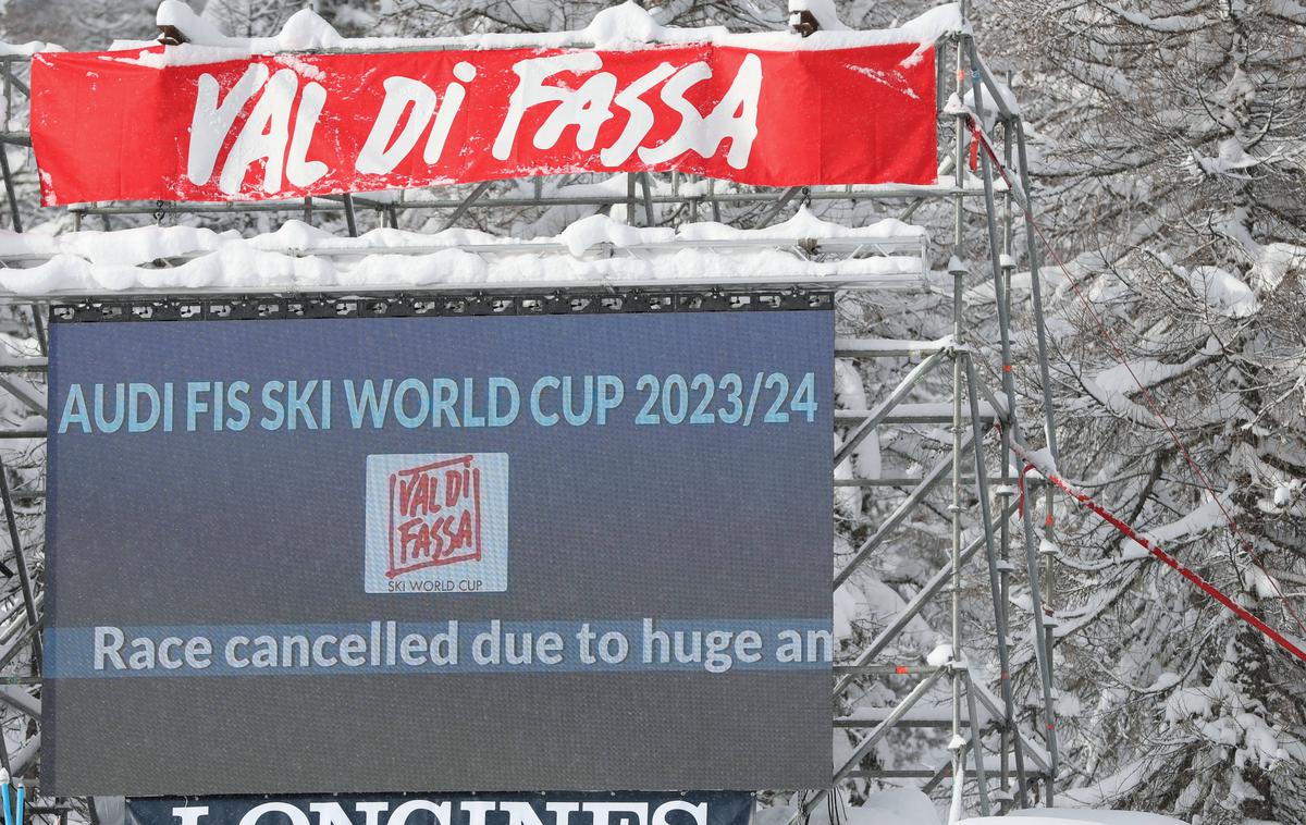 Val di Fassa, odpoved | Odpadlih tekem ne bodo nadomeščali. | Foto Guliverimage