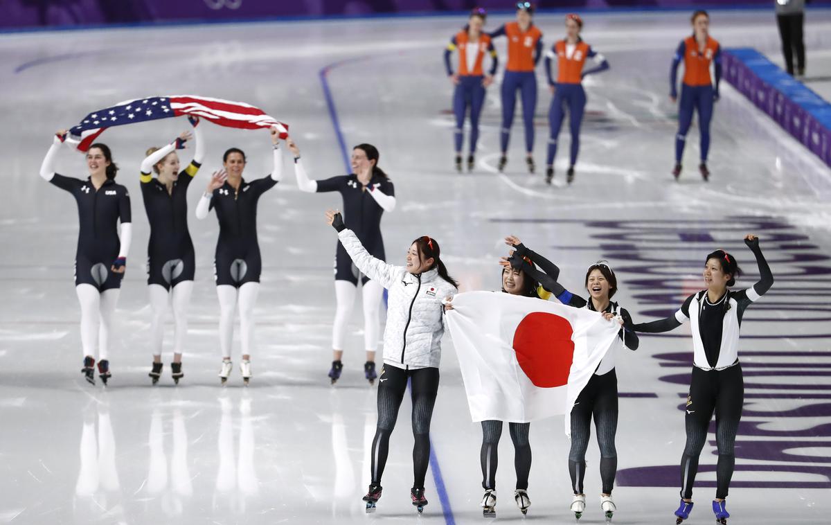 Japonke hitrostno drsanje | Foto Reuters