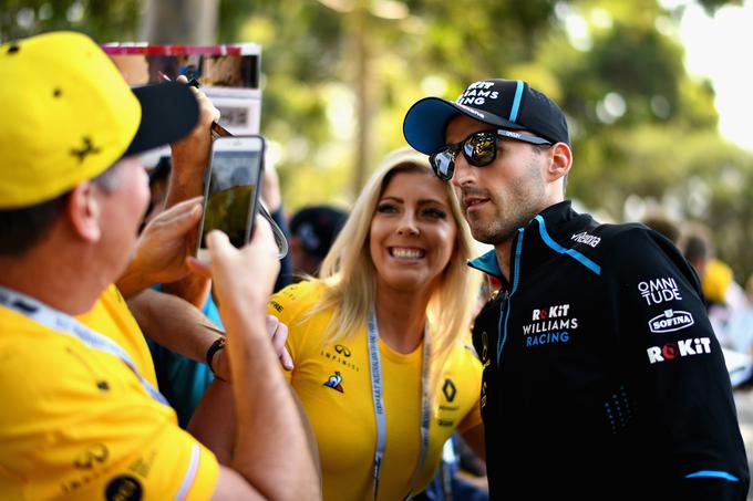 Povratnik Robert Kubica (Williams) je zasedel šele 17. mesto. | Foto: Getty Images