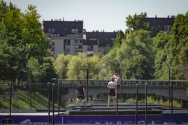 Trampolin na Ljubljanici