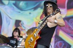 Slash bo danes razgrel občinstvo Hale Tivoli