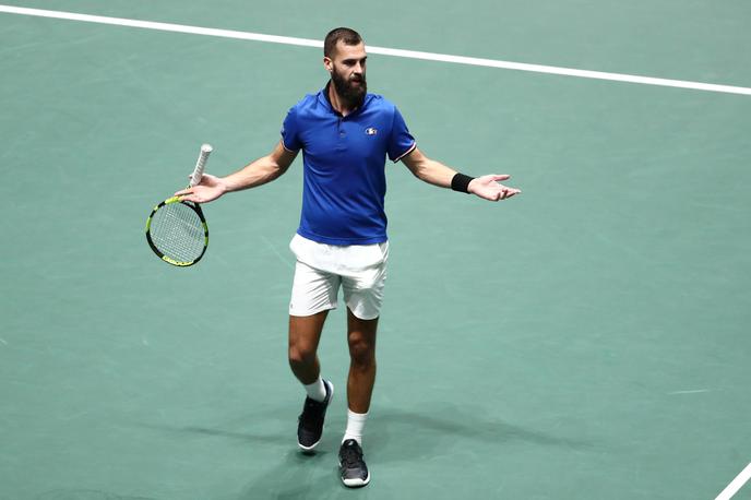 Benoit Paire | Prvi nosilec turnirja v Indiji Benoit Paire se je hitro poslovil. | Foto Reuters