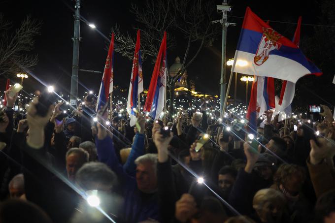 Beograd, protesti 14.12.2023 | Foto: Reuters