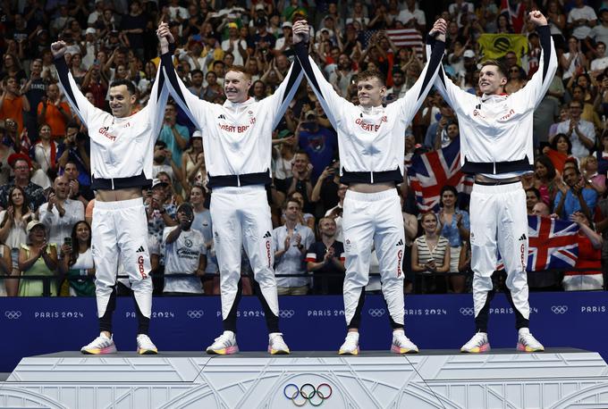 James Guy,Tom Dean, Matthew Richards in Duncan Scott. | Foto: Reuters