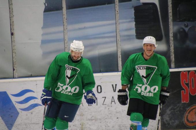 Tekme legend Jesenice Olimpija | Foto: Rok Srakar/HZS