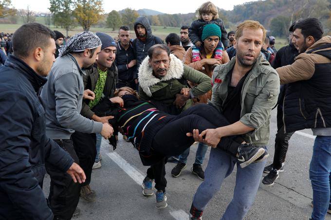 Maljevac Velika Kladuša meja migranti | Foto: Reuters