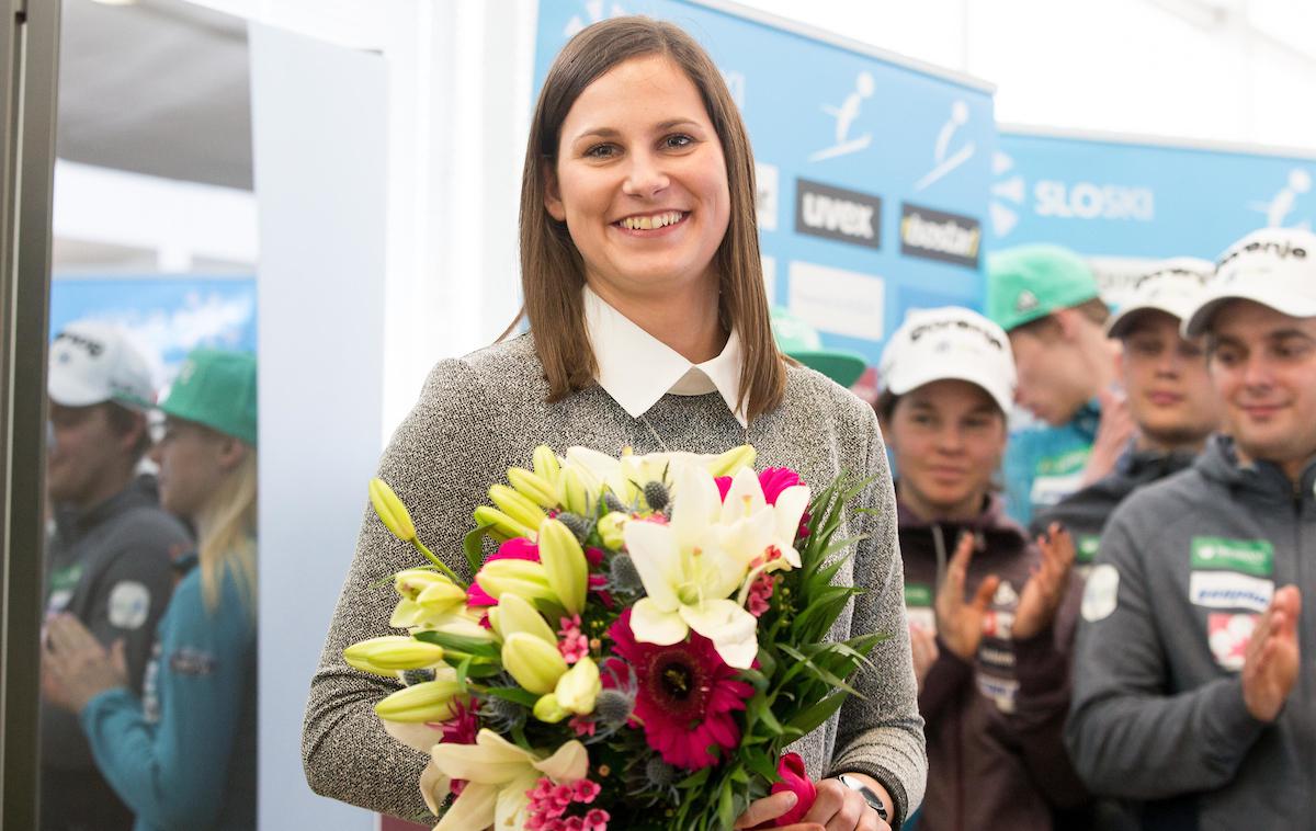 Eva Logar, Eva Bastardi | Nekdanja smučarska skakalka Eva Bastardi (nekoč Logar) je kaj hitro po koncu športne poti zakorakala v drugo kariero. | Foto Vid Ponikvar/Sportida