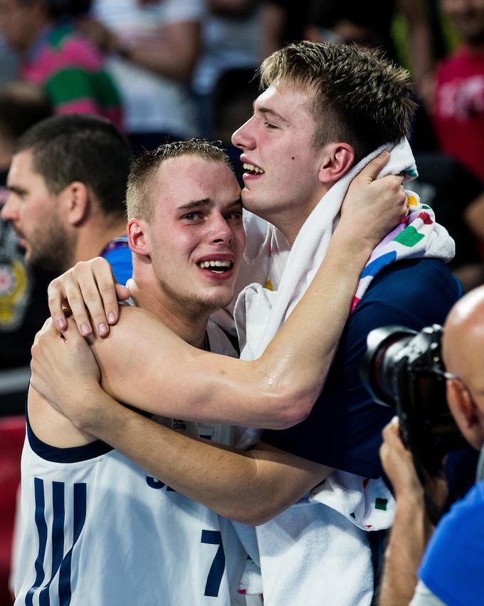 Klemen Prepelič in Luka Dončić bosta junija združila moči na kvalifikacijskem turnirju za nastop na olimpijskih igrah v Tokiu. | Foto: Vid Ponikvar