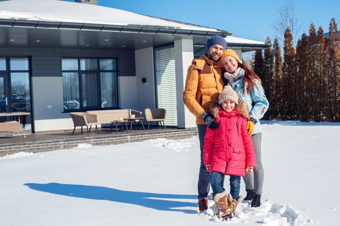 Toplotna črpalka bo poskrbela za toplino v vašem domu tudi v najbolj ekstremnih razmerah.  | Foto: Shutterstock