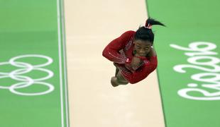 Še tretja zlata kolajna za Simone Biles