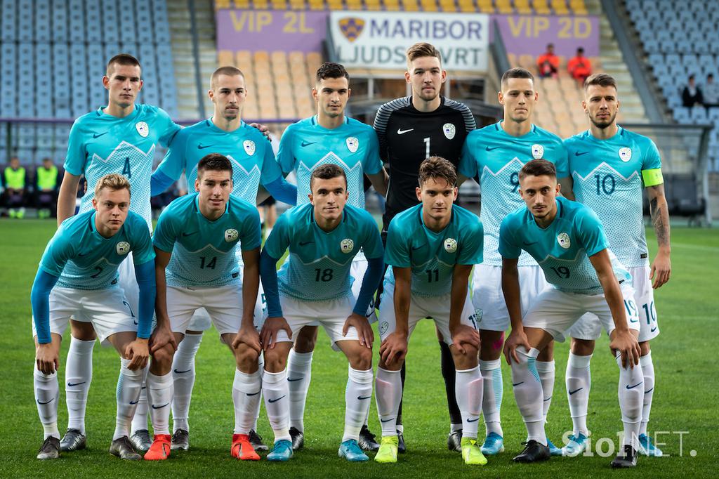 Slovenija : Anglija, slovenska nogometna reprezentanca u21