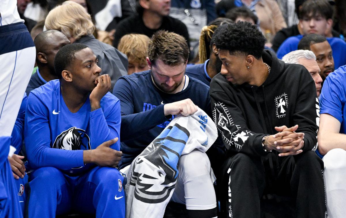 Luka Dončić Dallas Mavericks | Dallas je predzadnjo tekmo rednega dela s Chicagom odigral z zelo oslabljeno zasedbo. | Foto Reuters