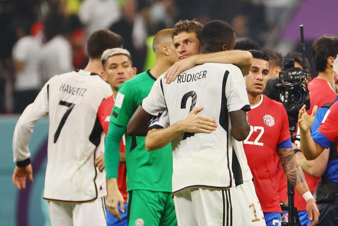  "Popolna katastrofa," je nemški izpad opisal Thomas Müller. | Foto: Guliverimage/Vladimir Fedorenko