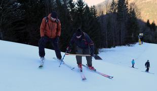 Snežni kontrolor prižgal zeleno luč Kranjski Gori #video