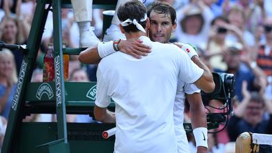 Federer z izbranimi besedami o večnem tekmecu