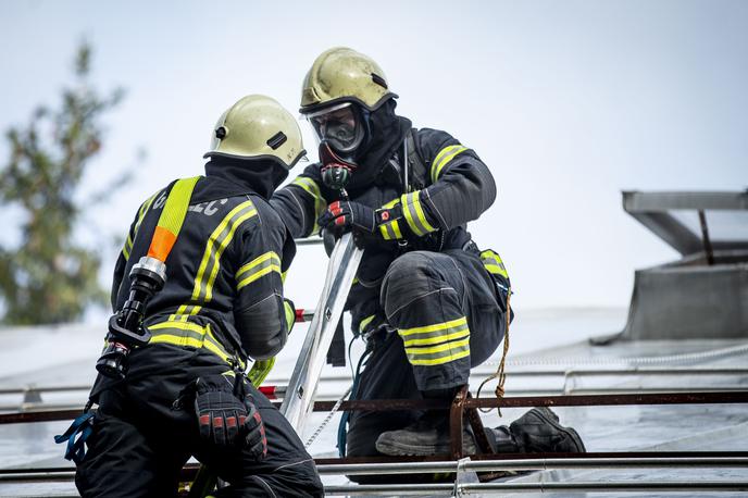 Gasilska vaja na domu pod Storžičem | Foto Ana Kovač