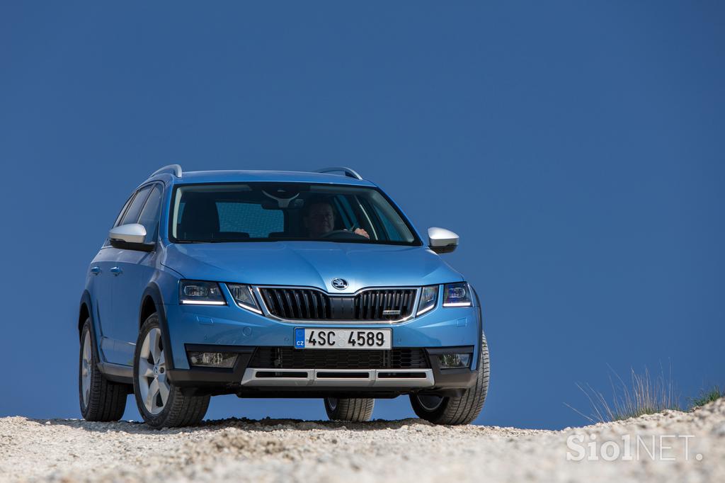 Škoda octavia scout - prva vožnja