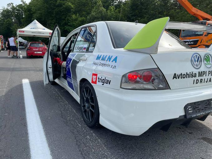 Matic Kogej je zmagi v Tolminu dodal še drugo mesto na Gorjancih. Če mu v Skradinu na Hrvaškem ne bi odpovedal motor, bi zanesljivo vodil v gorskem državnem prvenstvu. | Foto: Gregor Pavšič