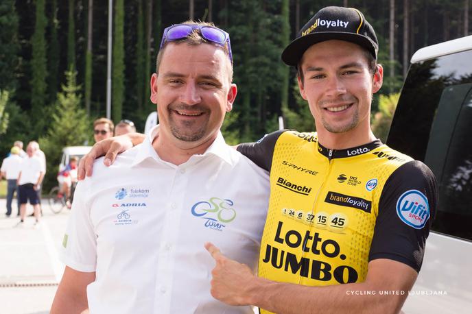 Jure Zrimšek | Jure Zrimšek in Primož Roglič. Prvi je veljal za najbolj nadarjenega slovenskega kolesarja, drugi je zdaj. | Foto Osebni arhiv