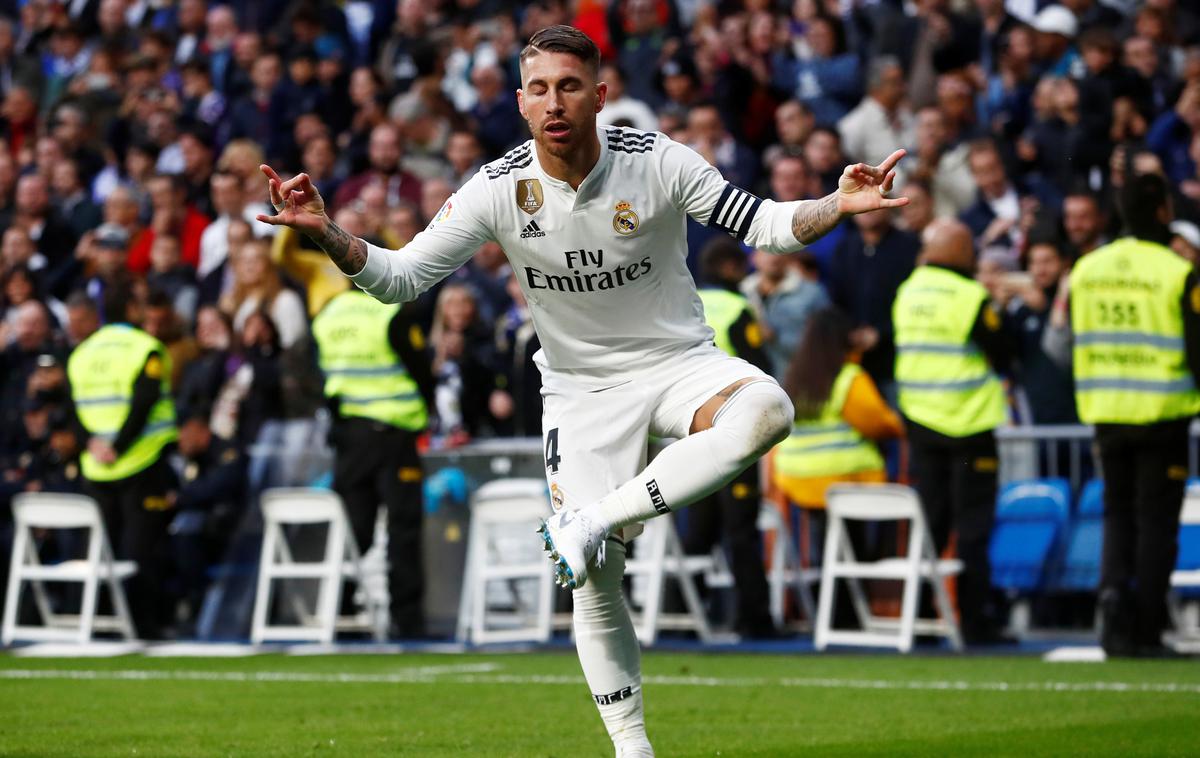 Sergio Ramos | Sergio Ramos se je za nešportno potezo Čehu že opravičil. Denimo Mohamedu Salahu se ni nikoli, niti Lorisu Kariusu. | Foto Reuters