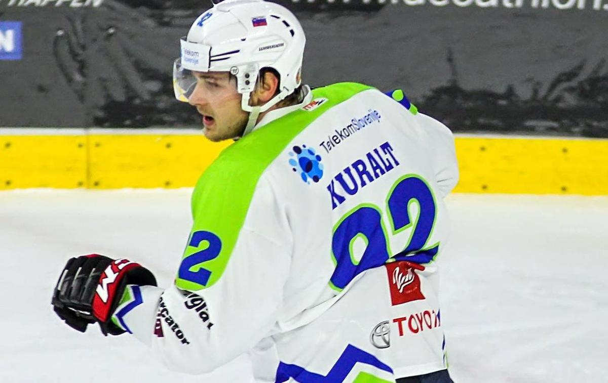 slovenska hokejska reprezentanca EIHC Cergy Anže Kuralt | Foto HZS/Drago Cvetanovič