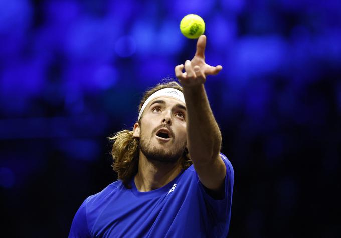 Stefanos Cicipas je v polfinalu brez večjih težav preskočil finsko oviro. | Foto: Reuters