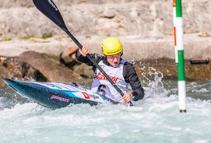 16-letna Eva Alina Hočevar je presenetila vse. | Foto: Urban Meglič/Sportida