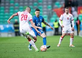 Prijateljska nogometna tekma: Slovenija - Črna gora, slovenska nogometna reprezentanca