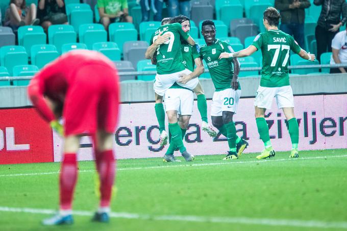 Ante Vukušić je v nedeljo postavil končni rezultat na derbiju z Domžalami (4:2). | Foto: Grega Valančič/Sportida