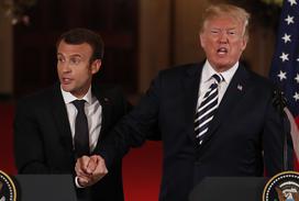 Trump in Macron