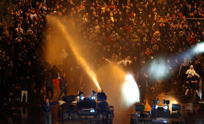 Nemiri v Sofiji | Foto: Reuters