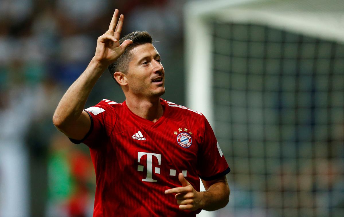 Robert Lewandowski | Robert Lewandowski je k superpokalni lovoriki prispeval tri zadetke. | Foto Reuters