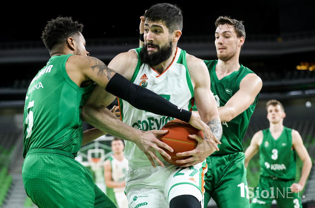 Cedevita Olimpija - Krka (prva tekma finala DP 2021)