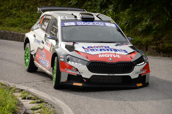 Boštjan Avbelj | Boštjan Avbelj in Damijan Andrejka (škoda fabia RS rally2) na reliju Mille Miglia v okolici Brescie. | Foto ACI Sport