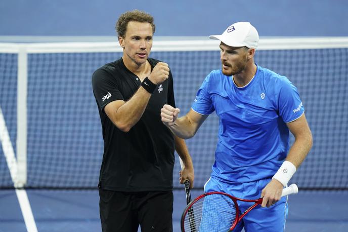 Bruno Soares Jamie Murray | Bruno Soares in Jamie Murray sta v drugem polfinalu danes ugnala avstralsko/slovaško navezo John Peers in Filip Polašek. | Foto Guliverimage