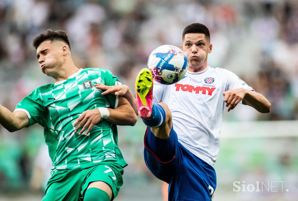 NK Olimpija : Hajduk Split