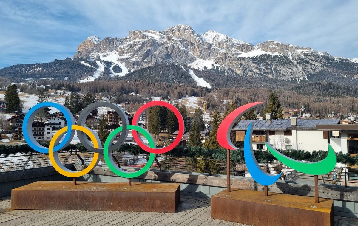 Cortina d'Ampezzo, olimpijske igre | OKS si zato prizadeva, da bi slovenska hiša 2026 zaživela tudi na zimskih olimpijskih igrah. Slovenska hiša bi bila v središču Dolomitov Cortini d'Ampezzo. | Foto Jernej Šmajdek/STA