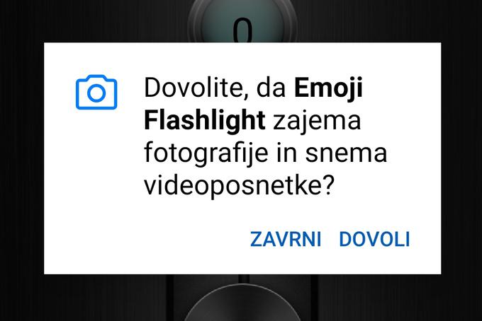 Nasvet, ki ga je dobro vselej upoštevati: novonameščenim aplikacijam ob prvem zagonu nikoli ne dajmo dovoljenj za dostop do funkcij pametnega telefona, ki jih za svoje delovanje ne potrebujejo.  | Foto: Matic Tomšič