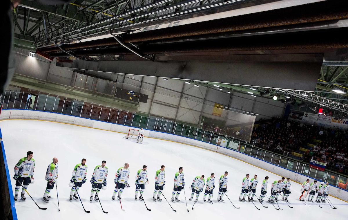 Slovenija Madžarska pripravljalna tekma hokej | Foto Vid Ponikvar