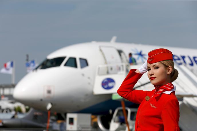 Ruski letalski prevoznik Aeroflot | Ruski letalski prevoznik Aeroflot. Fotografija je simbolična. | Foto Reuters