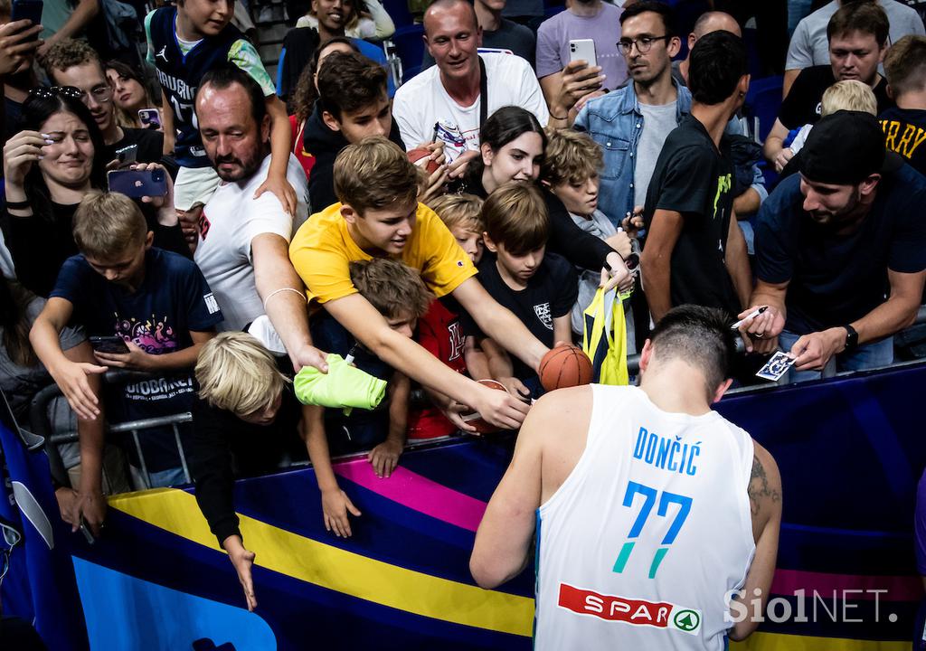 Slovenija : Belgija, slovenska košarkarska reprezentanca, EuroBasket 2022 Luka Dončić